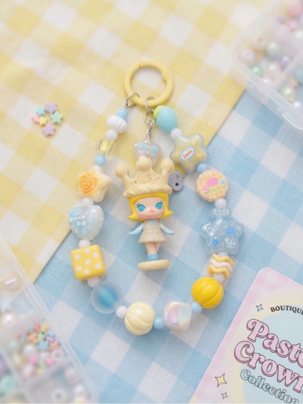 Custom keychain/phone charm
